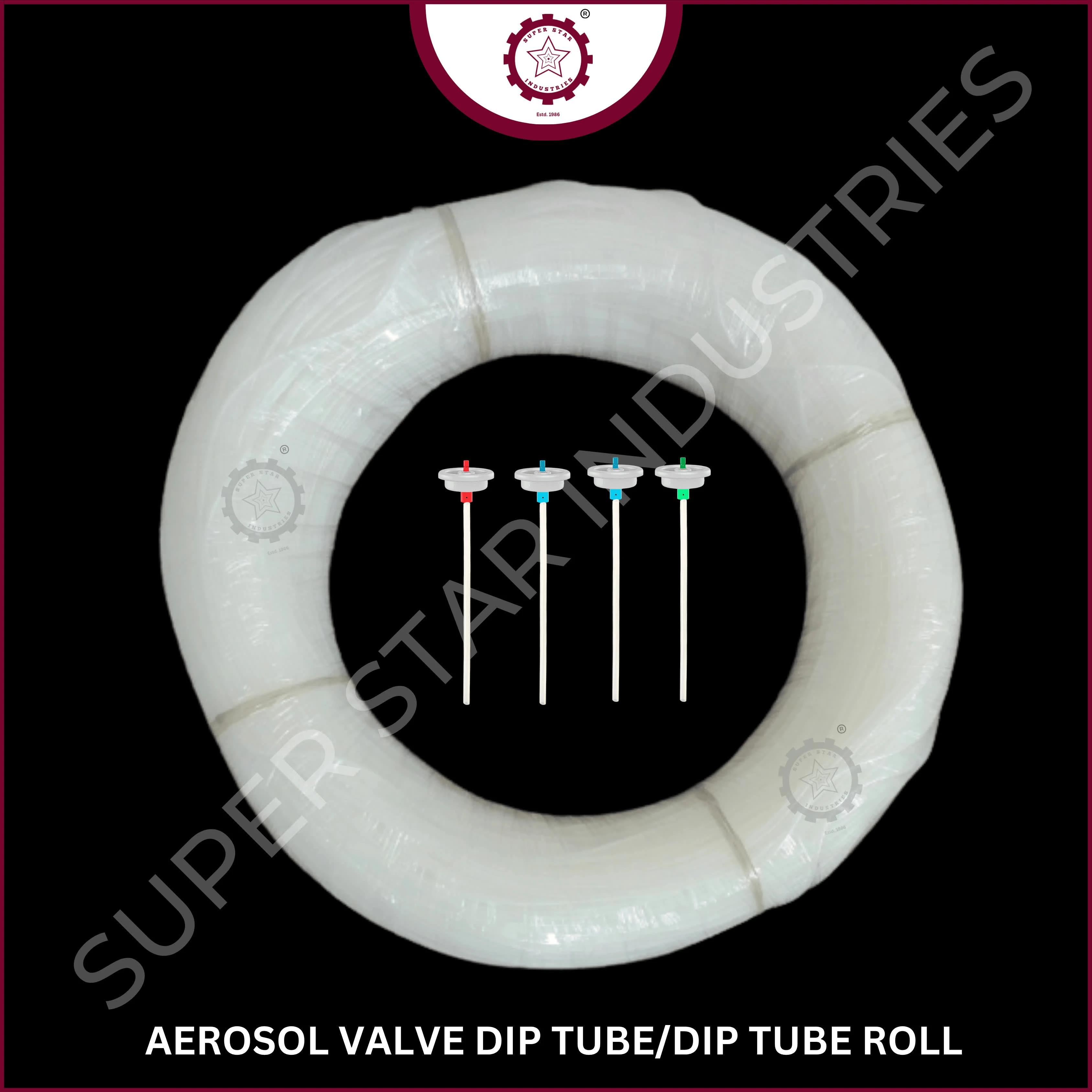 Aerosol Valve Dip Tube